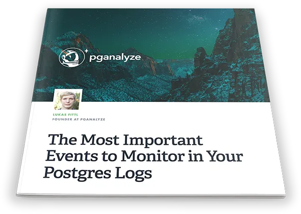 The Most Important Events to Monitor in Your Postgres Logs eBook