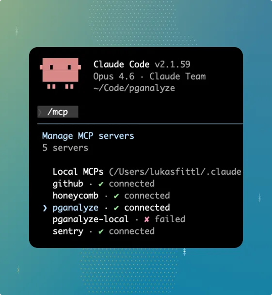 Tuning Postgres Safely with AI Tools & MCP Servers