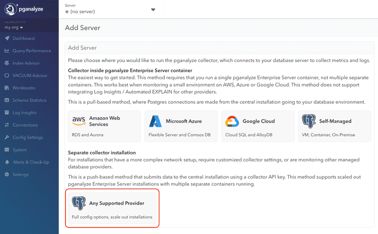 slim image collector setup
